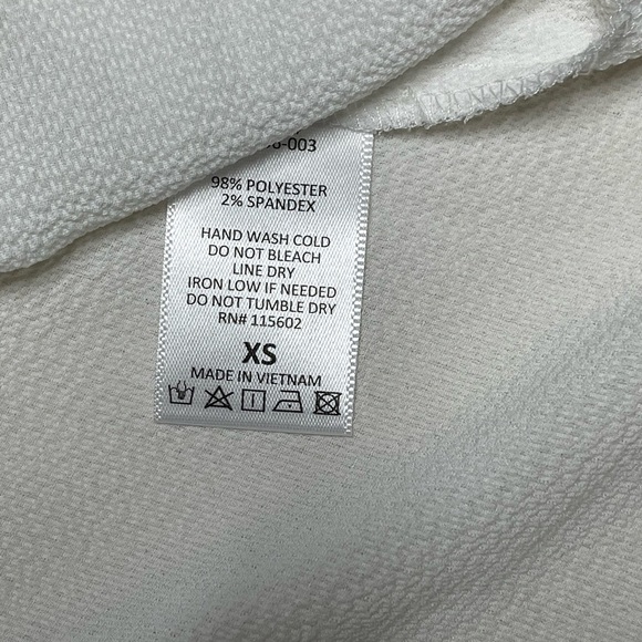 White Surplice Draped V-Neck Tank Nordstrom Lush - Picture 7 of 8